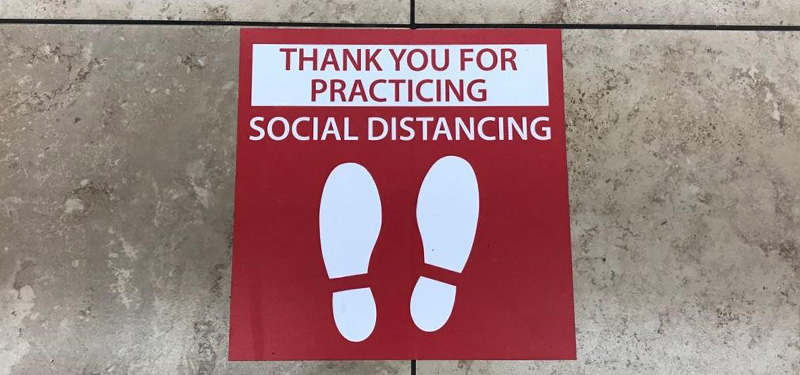 Just a Friendly Reminder that Strict Social Distancing and Face Covering Requirements Remain in Place