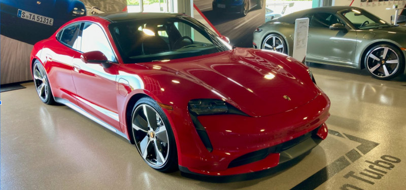 Porsche Comes Back with the Taycan!