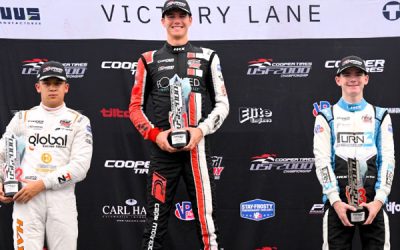 Christian Weir Ends the USF2000 Season With A Podium