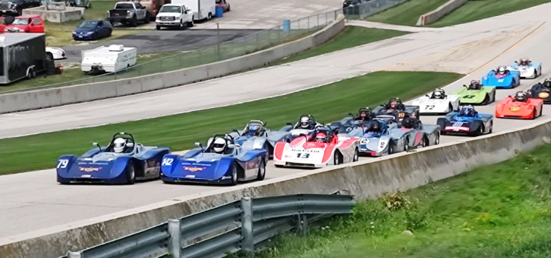Greenhill Father Son Duo Lock Out Front Row at Road America