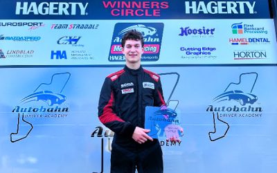Connor Willis Receives 2022 Young Driver Award!