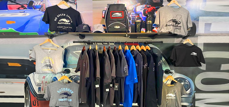 Autobahn Apparel Store Now Open in Clubhouse