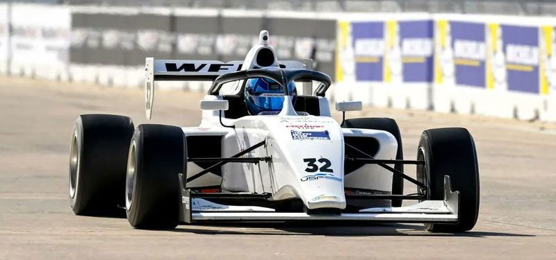 Christian Weir is Primed & Ready for 1st USF Pro 2000 Oval Race