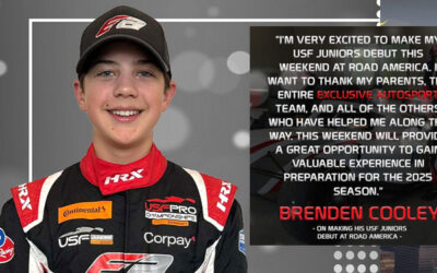 DRIVER NEWS – Brenden Cooley