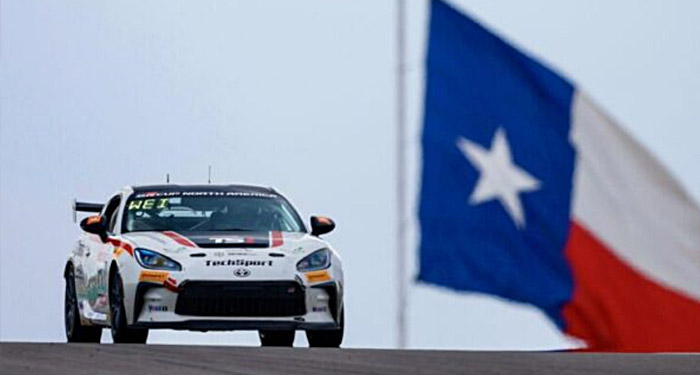 Christian Weir Leaves Texas With a Smile