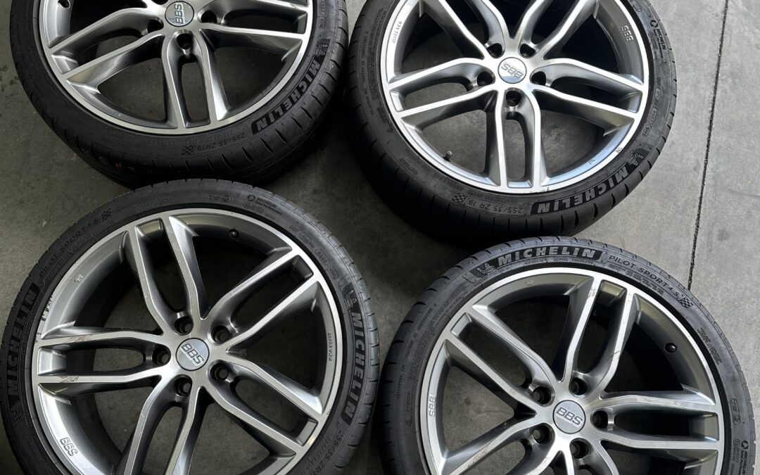 BBS wheels and PS4 summer tires