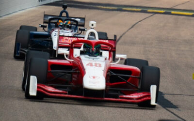 Missig Battles Forward at Iowa Speedway