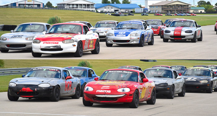 Spec Miata Double Header