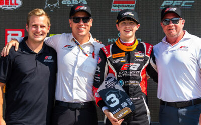 Brenden Cooley Secures Career Milestone • 1st Front Row Start & Debut Podium Finish