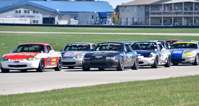 Sunday’s Spec Miata Race