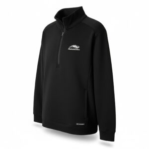 Cutter & Buck Black Autobahn ¼ Zip