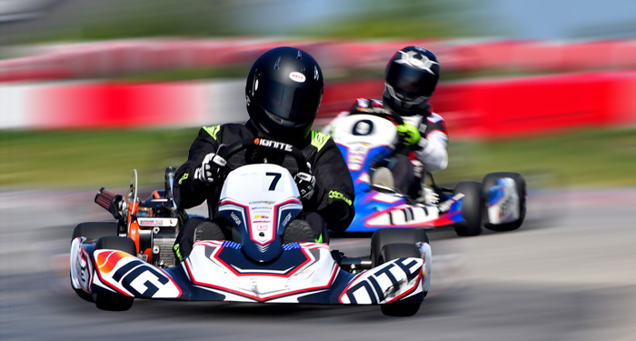 Karts on North Track