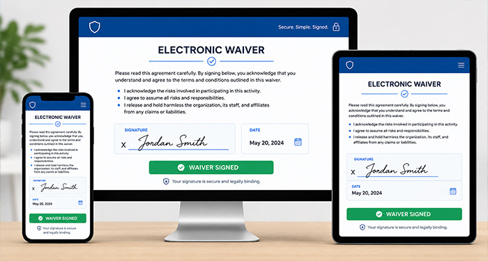 Electronic Waiver