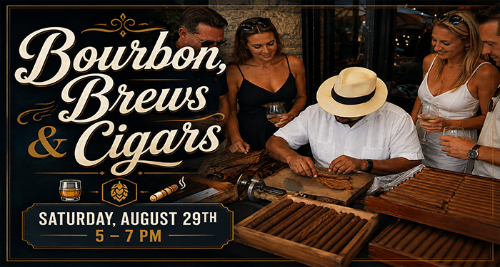 Bourbon, Brews & Cigars